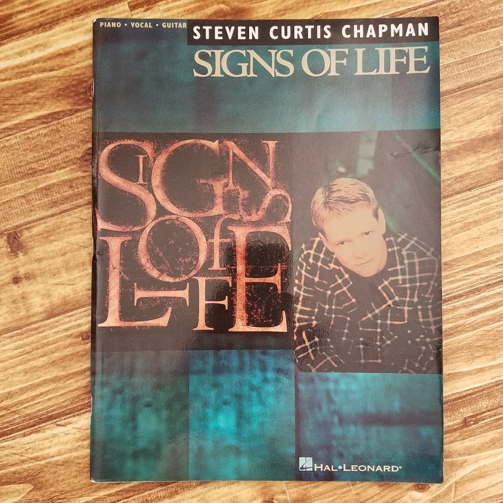 Steven Curtis Chapman "Signs of Life" Sheet Music Songbook Hal Leonard Guitar - Picture 10 of 10